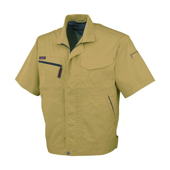 半袖ブルゾンA-760 2キャメルBE EL A-760-2-EL 1点