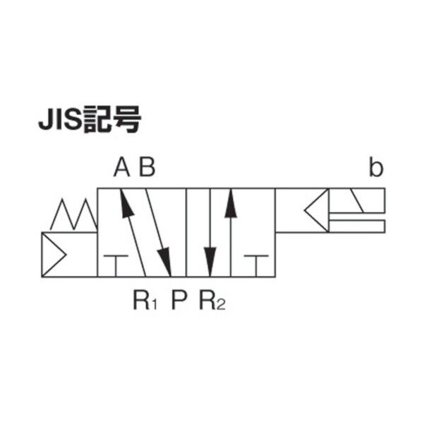 パイロット式5ポート弁 セレックスバルブ 4KA4シリーズ ダイレクト配管