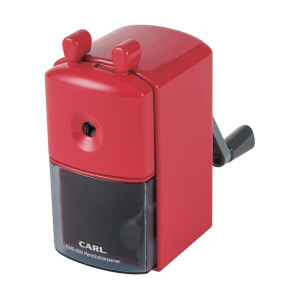鉛筆削り レッド CMS-300-R 1点