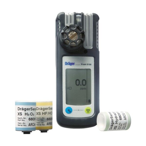 Drager 単成分ガス検知警報器 イグザム5100 塩化水素 320×370×170MM 5365524-02 1個