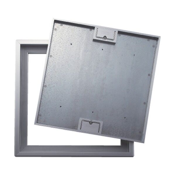 床点検口アンダーハッチ 取手簡易ロック アルミ額縁枠