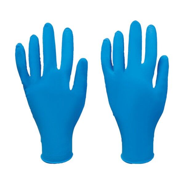 天然ゴム極うす手袋SSブルー(100枚入) 8869 100枚