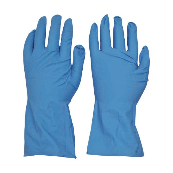 B-133ニトリルゴムうす手裏毛なしMブルー 6346 1点