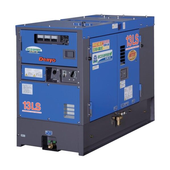 防音型ディーゼルエンジン発電機(エコベース) DCA-13LSYE