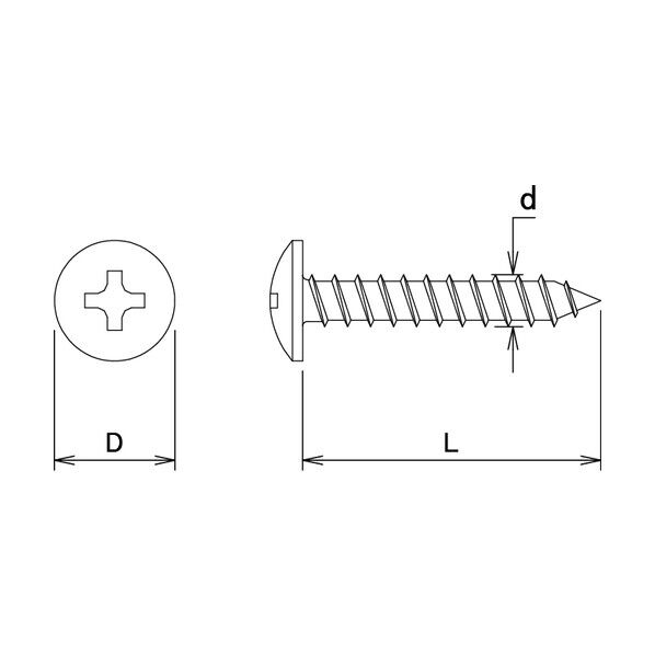 HP ステン タッピング トラス