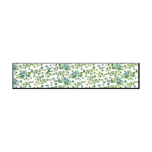 帯掛紙 O-5 青もみじ 銀龍(60) 97405 1点