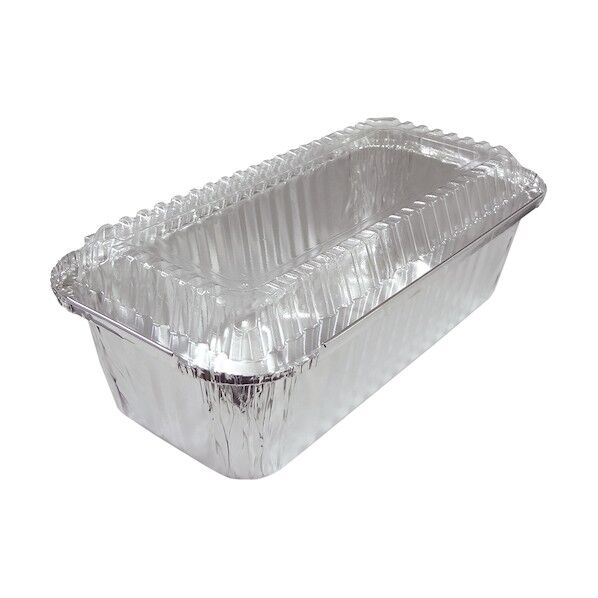 アルミ容器 No.4572-P 5枚包装(蓋付) 601458 1点