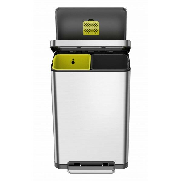Xキューブ ステップビン 20L+20L シルバー 幅437×高653×奥行335mm シルバー EK9368MT-20L+20L 1台