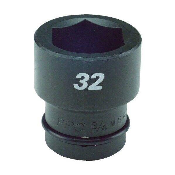 ＦＰＣ　インパクト　ショート　ソケット　差込角１９ｍｍ　対辺４６ｍｍ　１．１３／ 75 x 75 x 75 mm 3/4WS-46 1点