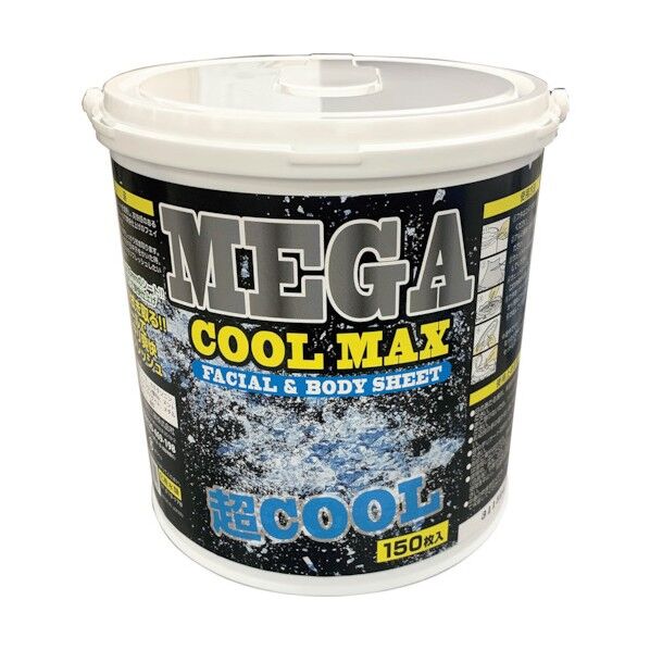 フェイシャル&ボディシート メガクールマックス 6300009053 1点