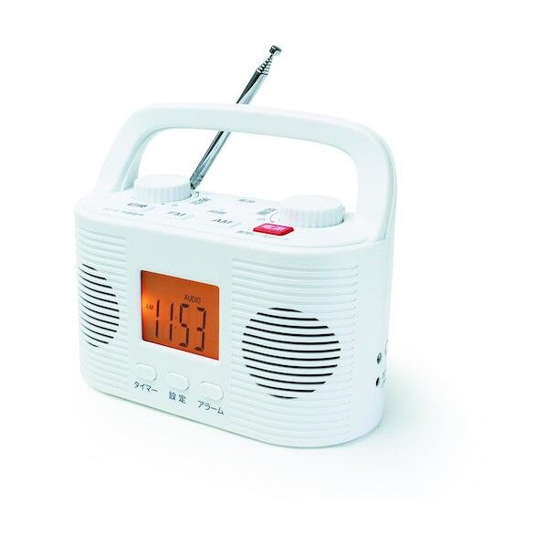 めちゃらく手元スピーカー ラジオ付き 6300034813 1台
