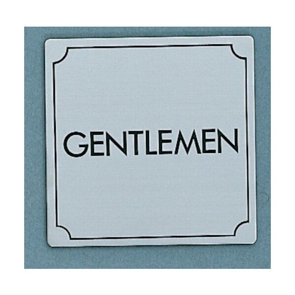 サインプレート GENTLEMEN