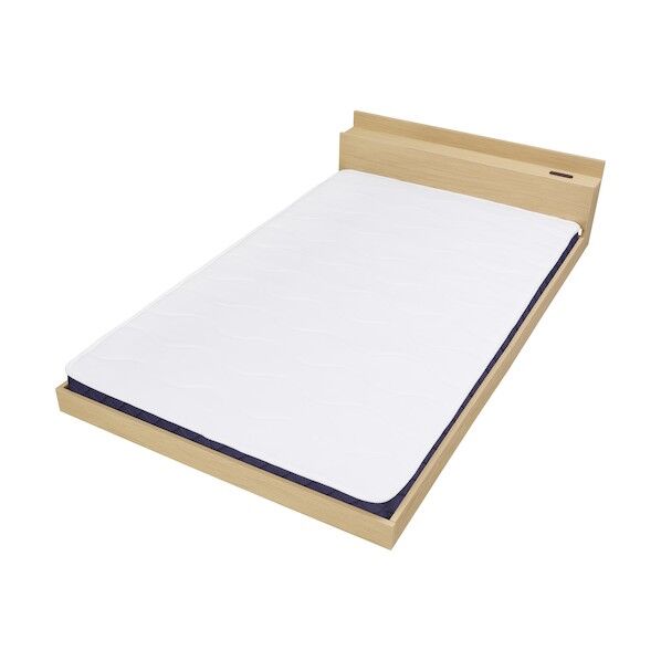 アイリスオーヤマ 296350 マットレス付きフロアベッド SD ナチュラル SBM-SD-NT 1台...