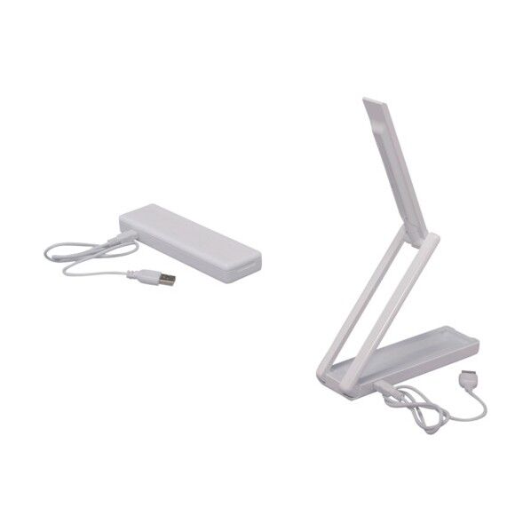 乾電池式ポータブルLEDライトホワイトLSM-55