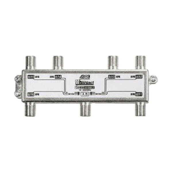 テレビ分配器 全端子通電仕様 6分配器 AV-D6MLS-00 1点