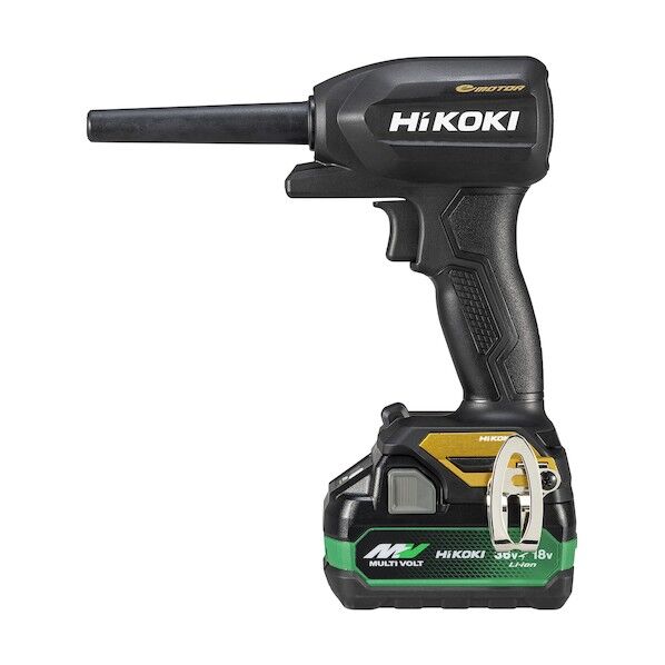 HiKOKI RA18DA(2XPZ)(BG) 【黒・金 限定カラー】18Vコードレスエアダスタ 小型タイプ ブラック&ゴールド 1台...