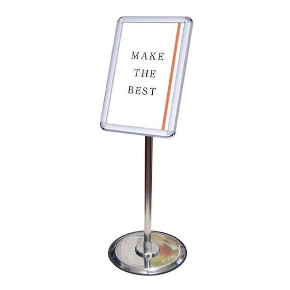 フリーアングルパネルスタンド A4(1m以下) シルバー 235×300×834mm FAPASA4 1台