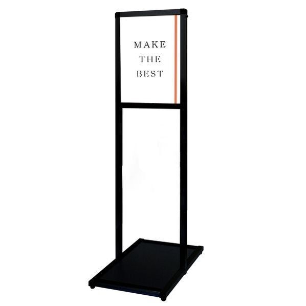 ブラックバリウスメッセージスタンド アクリルタイプ A3縦