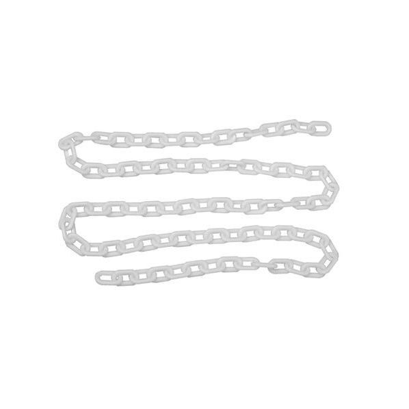 スチールパーテーション用プラスチックチェーン 100タイプ ホワイト CPC-100 1個