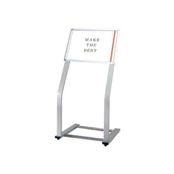 C型パネルスタンド A3横 シルバー 445×390×950mm CPSA3Y 1点