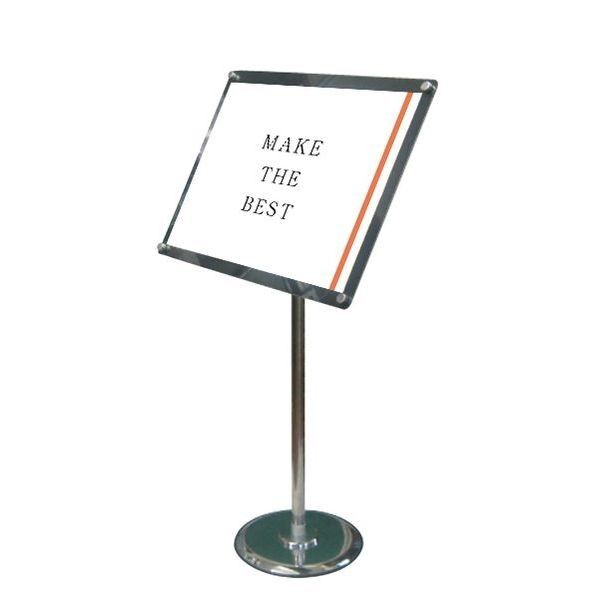 フリーアングルアクリルスタンド90 A3ブラック ブラック 370×300×1121mm FAACS90A3B 1点