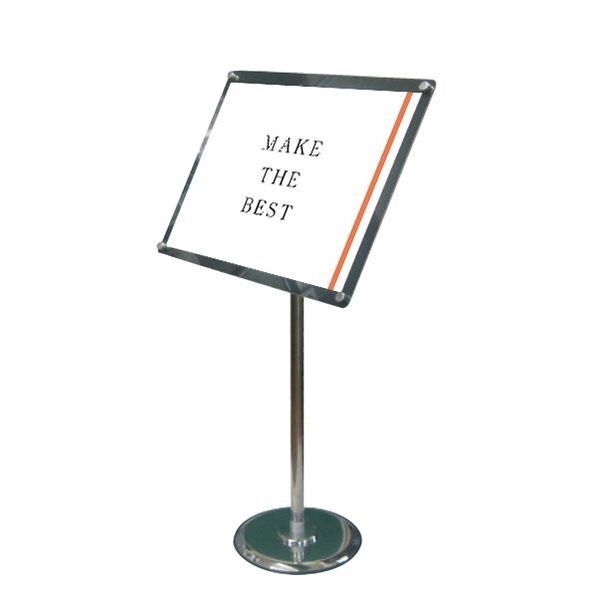 フリーアングルアクリルスタンド A3ブラック (1m以下) ブラック 370×300×916mm FAACSA3B 1点