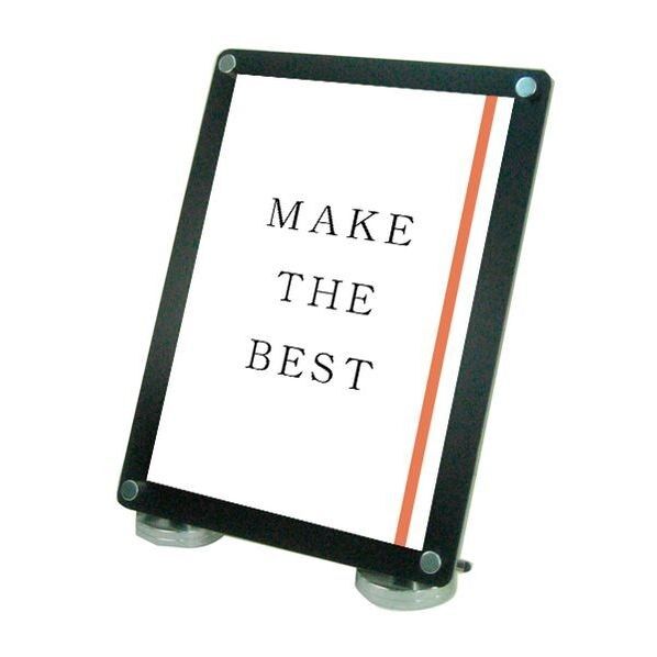 カウンターブラックスタンドA3縦 ブラック 370×94×490mm CUBSA3T 1点