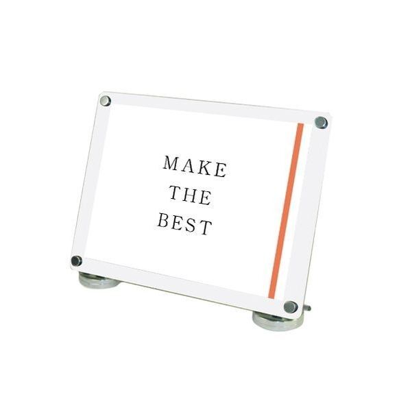 カウンターホワイトスタンドA3横 ホワイト 490×94×370mm CUWSA3Y 1点