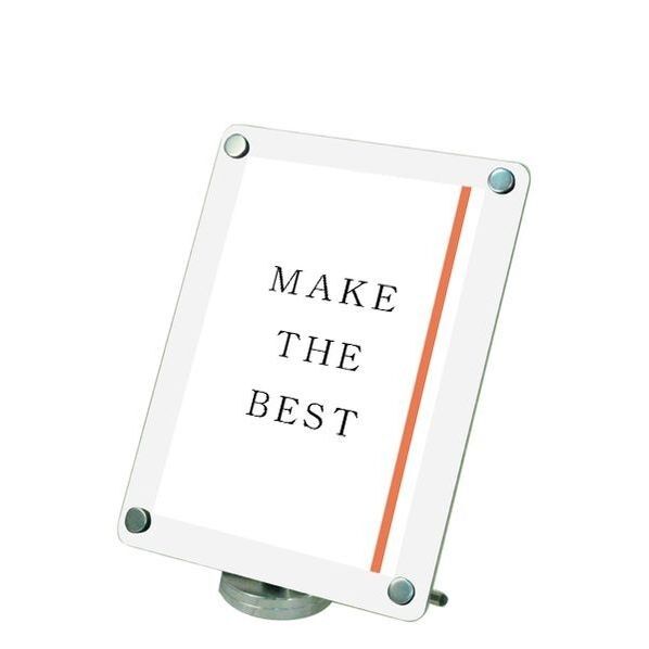 カウンターホワイトスタンドA4縦 ホワイト 280×94×370mm CUWSA4T 1点