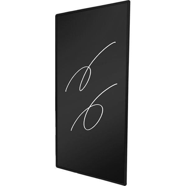 枠付ブラックボード 450×900mm ブラック 461×90×911mm BBW450X900 1点