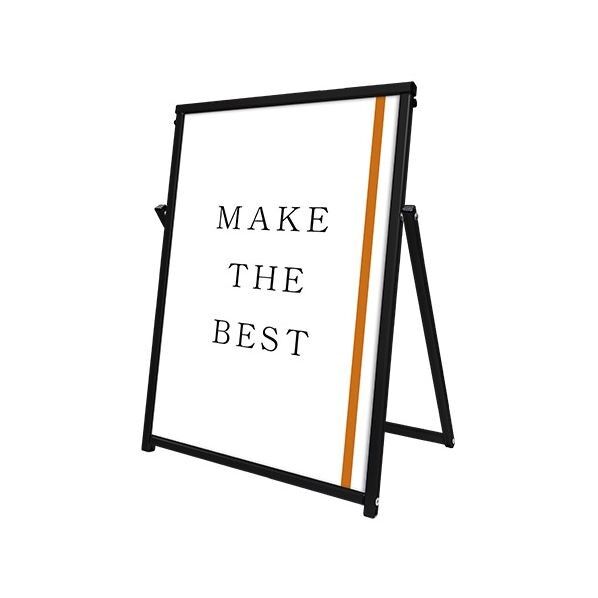 ブラックコンパクトサイン A1 ブラック 691×440×880mm BCOSACA1 1点