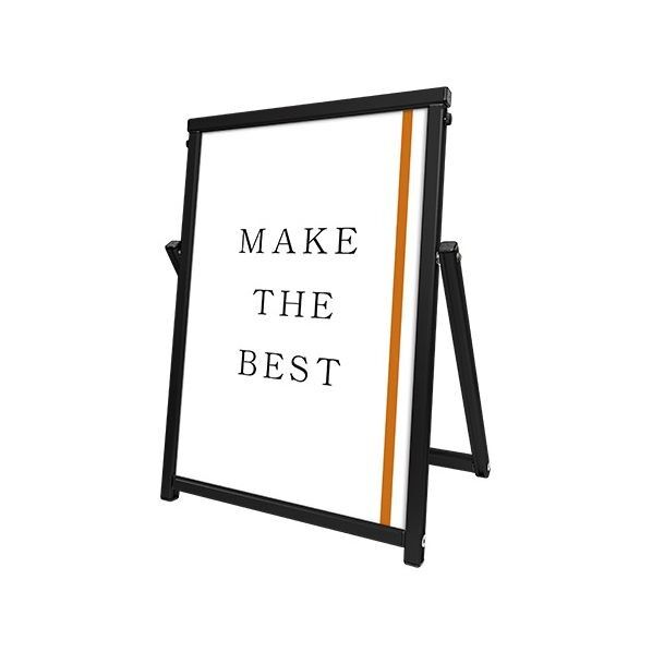 ブラックコンパクトサイン A2 ブラック 517×310×640mm BCOSACA2 1点