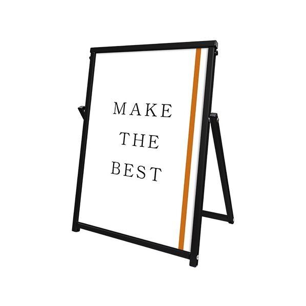 ブラックコンパクトサイン B2 ブラック 612×380×770mm BCOSACB2 1点