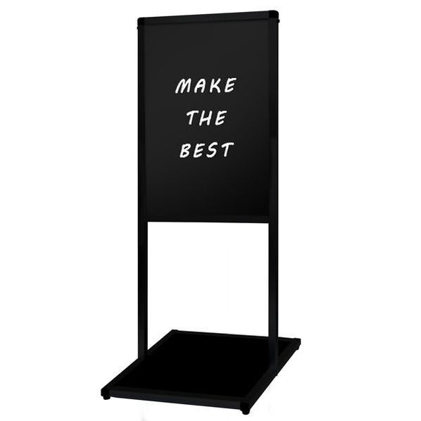 ブラックバリウスメッセージスタンド ブラックボードタイプ B2縦