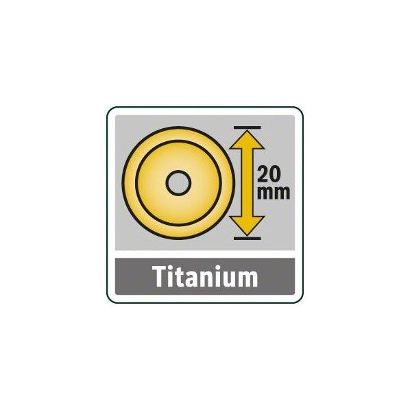 超硬切断刃(チタンコーティング)
