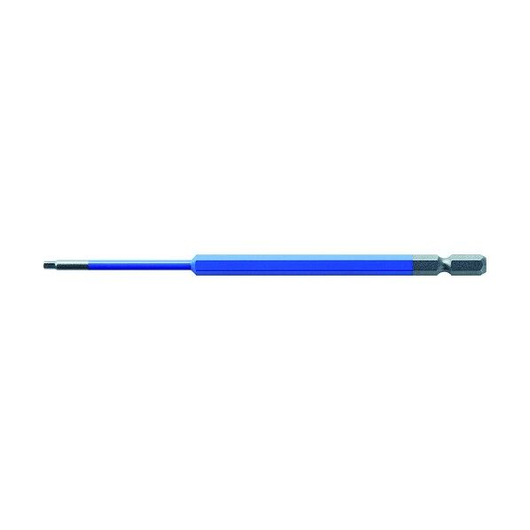 アネックス 六角レンチカラービット 2.5×150 青紫 ACHX-2515 1点