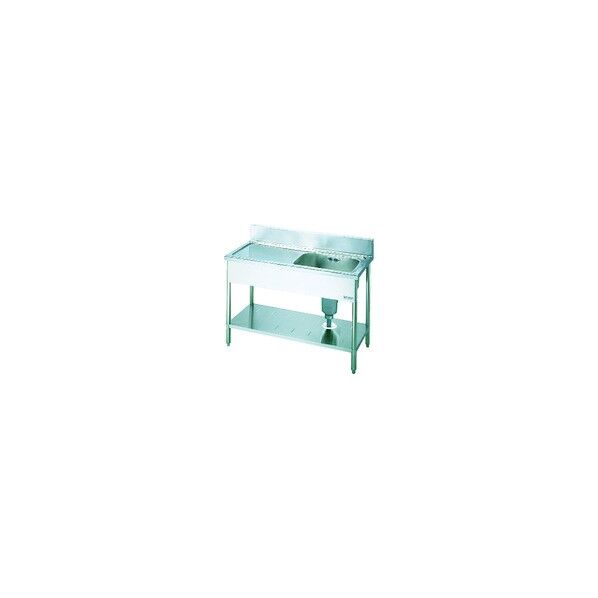 一槽水切付シンク(SUS430)