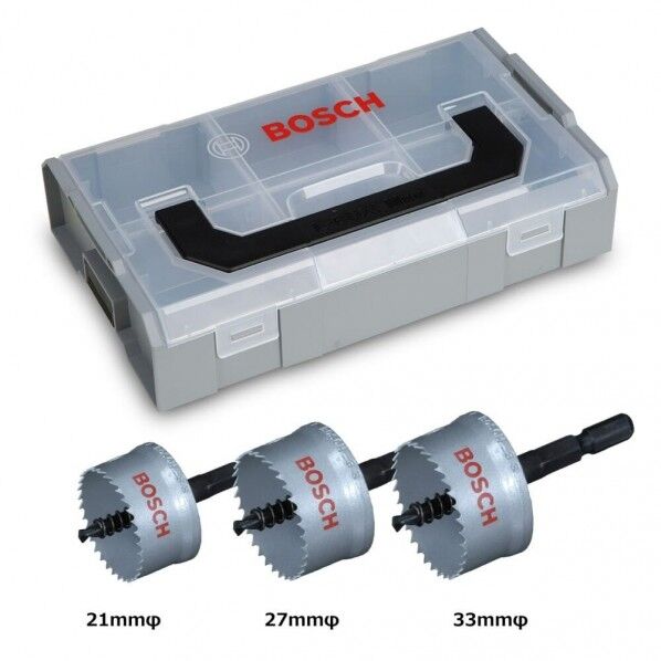 バイメタルホールソー電気工事セット コードレス工具用 BMH-SETJ 1点