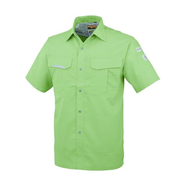 半袖シャツA-827 9 グリーン SS A-827-9-SS 1点