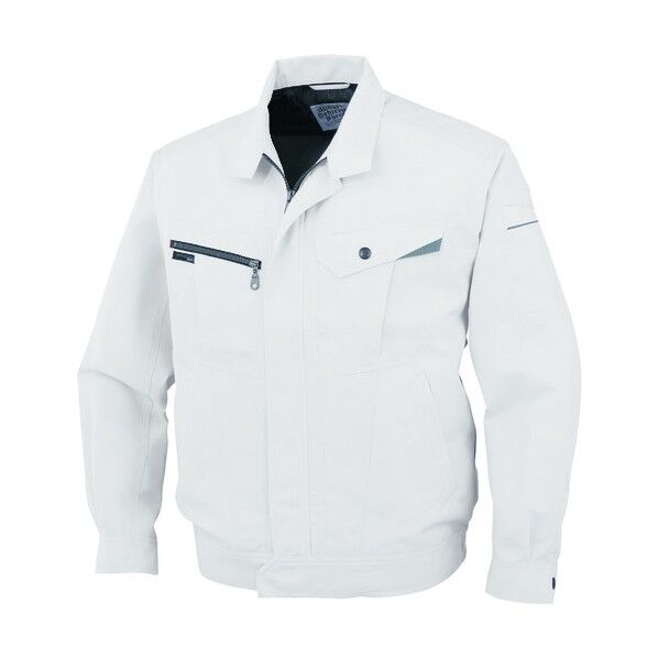 長袖ブルゾンAS-721 3 Mシルバー3L AS721-3-3L 1点