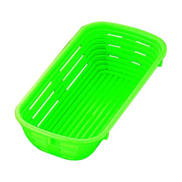 サーモハウザー 醗酵カゴ長角型(ポリプロピレン) 48759 グリーン グリーン WHT16 1個