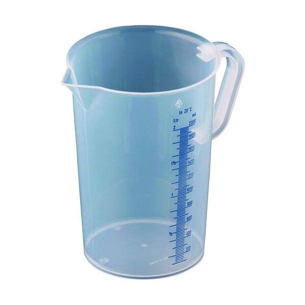 サーモハウザー ドイツ製メジャーカップ(ポリプロピレン) 1L 1L BMZ12001 1個