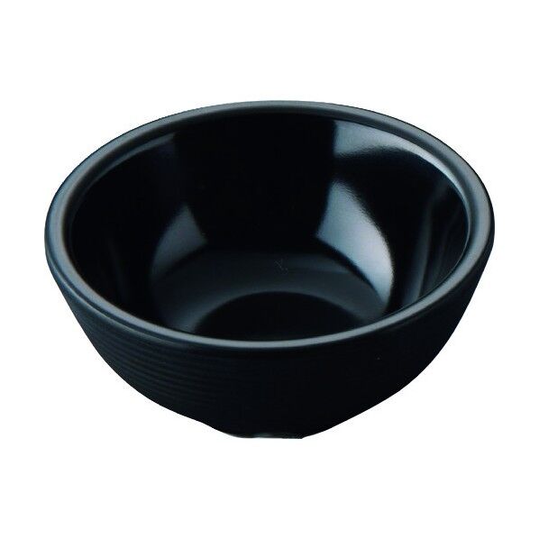 テーブルクラフト メラミン リブ ラメキン RAM2RBK 2オンス ブラック PLM3601 1個