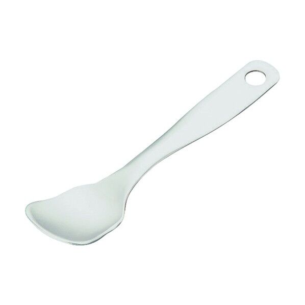 フジヒロ アルミアイスクリームスプーン ホワイト ホワイト OAI0601 1個