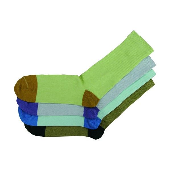 ストレッチフィット ワークカラー 4足組