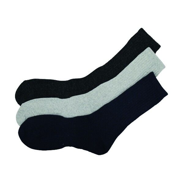 #4066-6P ワークワイルドソックス先丸カラー 6足組 4066-6P 6足