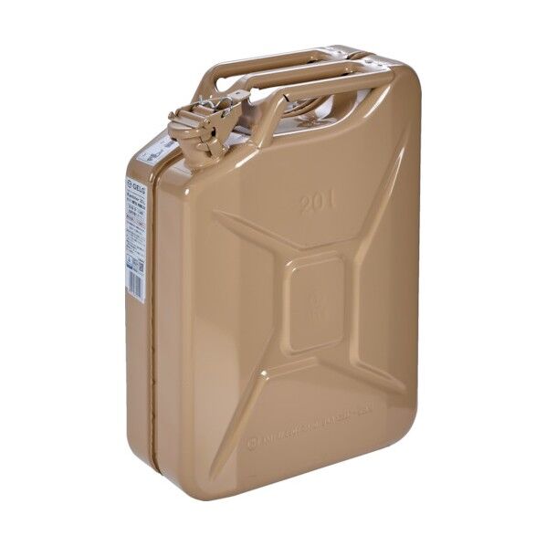 ガソリン携行缶 20L ジェリカン ベージュ 13994 1点