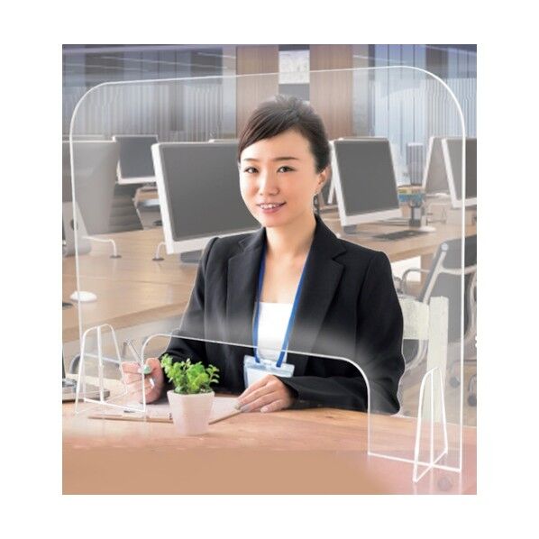 アクリルパーテーション 600x800 6300005575 5枚