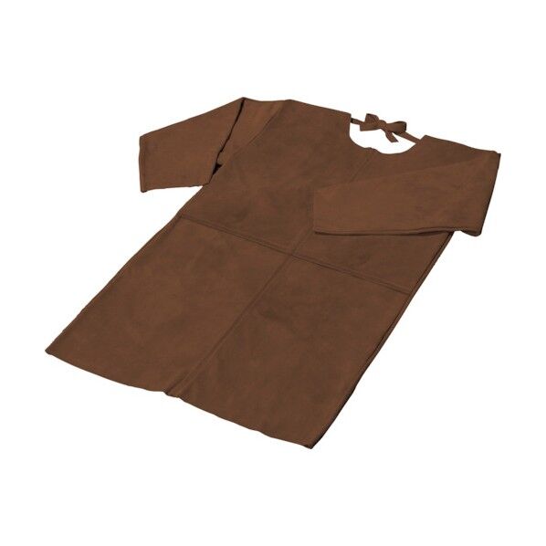 床革袖付エプロン 茶3L BR-AP5107-3L 6300031766 1枚