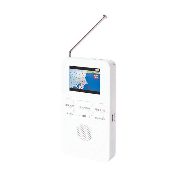 ワンセグTV 2インチ乾電池式 SH-GDTV-DC 6300026633 1点